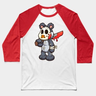 Teddy hockey Mask Baseball T-Shirt